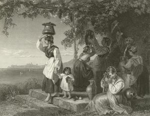 Meninas camponesas italianas
